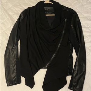 Blank NYC Vegan leather jacket (large)